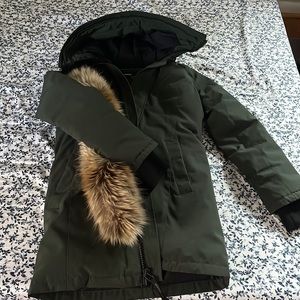 Aritzia TNA golden down parka
